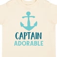 thumbnail image 4 of Inktastic Captain Adorable, Boat Anchor, Sailor, Sailing Boys Toddler T-Shirt, 4 of 5