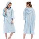 thumbnail image 3 of Poncho Unisex de Pya para Adultos Con capucha Microfibra azul claro, 3 of 8