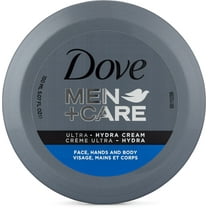 Dove Men Care Ultra Hydra Cream, Face, Hands and Body Moisturizer for Dryness All Skin Types, 5.07 oz