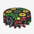 thumbnail image 1 of Mexico waterproof printing waterproof round tablecloth can do any other pattern, 1 of 6