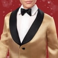 thumbnail image 3 of Muñeca de moda Barbie Signature 2025 Holiday Blonde Ken, 3 of 6