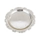 thumbnail image 2 of Aparatos de cocina, accesorios de cocina, bandeja de metal plateado con relieve, bandeja para postres, aperitivos, porta joyas, organizador de tocador, platos decorativos para el hogar, cocina, dormit, 2 of 7