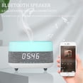 thumbnail image 3 of Essential Oil Diffuser and Humidifier with Speaker Clock,7 Color Mood Night Lights,Electric Cool Mist Aromatherapy for Office, Home, Bedroom, Baby Room, 3 of 7
