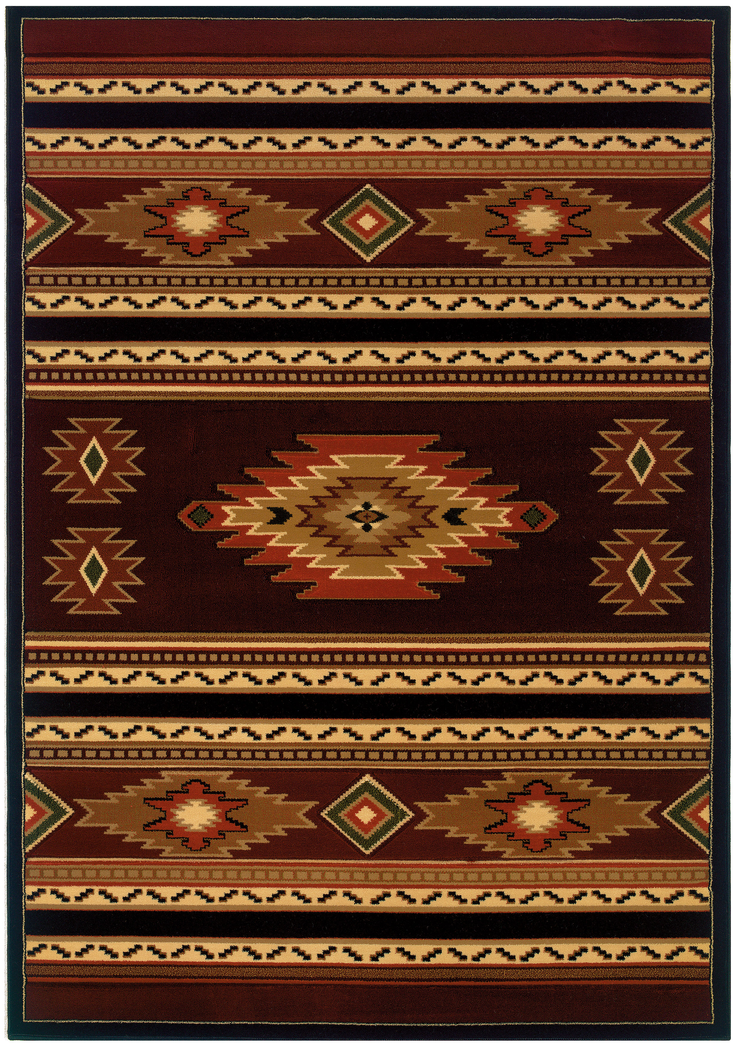 United Weavers Waretown CEM Samar Lodge Terracotta Woven Polypropylene Area Rug or Runner