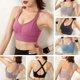 thumbnail image 2 of Sujetador deportivo para mujer removible acolchado ajustable transpirable de secado rápido, 2 of 8