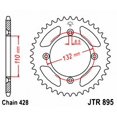 thumbnail image 2 of Jt Sprockets Jtr895.49 49T Corona Acero Negro, 2 of 2