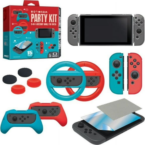 Hyperkin, Hyperkin Party Kit Armor 3, Nintendo Switch, Black, 0