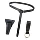 thumbnail image 1 of Cinturón de caballero medieval, accesorios de disfraz, funda para espada de cuero sintético, rana para espada. Negro, 1 of 9