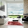 thumbnail image 7 of Ahgly Company Machine Washable Indoor Square Transitional Pastel Pink Area Rugs, 3' Square, 7 of 7