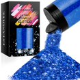 thumbnail image 1 of Glitter holográfico grueso Craft Glitter Estanoite 160 g azul galaxia, 1 of 7