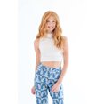 thumbnail image 3 of White Floral Embossed Seamless Mock Neck - Women's Sleeveless Crop Top, 3 of 4
