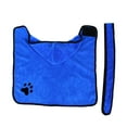 thumbnail image 2 of Paño de Fibra Toalla de para Perros Y Toalla de para Mascotas - Azul, XS Yinane Pet Dog Cat Toalla de baño, 2 of 8