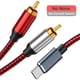 thumbnail image 2 of Cable De Audio 2 En 1 Rca Tipo C Macho A 2 Rca Macho Audio Y Cable Divisor Rca Para Cine En Casa Dvd Tv Amplificador Cd Soundbox Sweethay EL012236-00, 2 of 6
