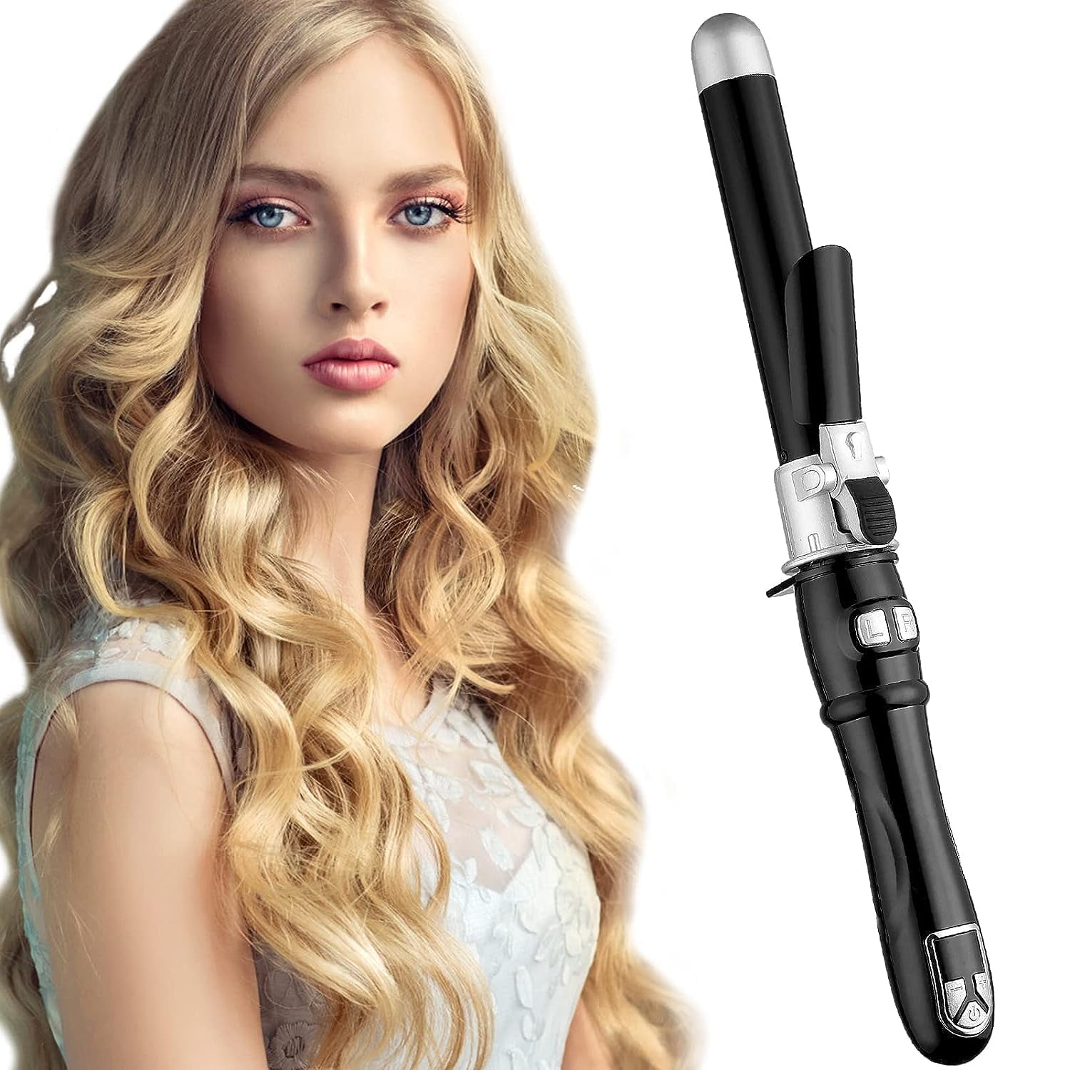 Curling Wand Automatic Curling Iron Automatic Hair Curler Rotating