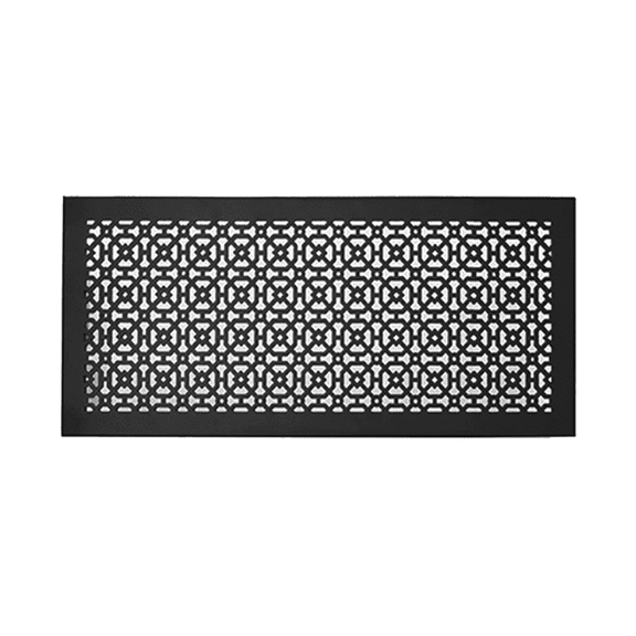 Achtek Air Return 10"x26" (Overall Size 12"x28") | Cast Aluminum Air Grille | HVAC Duct Cover for Home Ventilation