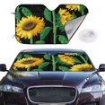 thumbnail image 2 of Kdxio Sunflower 1 Print Windshield Sun Shade,UV Rays and Sun Heat Protection,Sunshade for Car Windshield,Car Shade Front Windshield - Small, 2 of 6