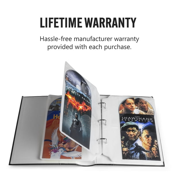 Bellagio CD/DVD Sheets (8 Pack) | Binders for ecommerce - Walmart