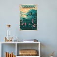 thumbnail image 4 of Retro Hangzhou City Poster Vintage Chinese City Tourism Art for Walls Canvas Poster, 4 of 8