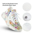 thumbnail image 3 of Wildflowers Floral Colorful Walking Shoes for Men Woman Lightweight Tennis Fashion Elastic Sports Shoes Cushion Basketball Shoes, 3 of 7