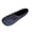 Blue, variant on Womens V Cut Slip On Flat Shoes Lightweight Faux Leather Loafers Comfortable Casual Flats for Work Travel