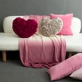thumbnail image 2 of JWH Heart Throw Pillow Covers  Valentine's Day Gift for Girls Couch Bed Bedroom Chair 14x16inch Beige, 2 of 9