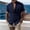 Shirts-Navy, variant on Button Down Shirts for Men Short Sleeve Breathable Textured Fabric Stand Collar Shirt Casual Golf Slim Fit Tops Going Out Summer Daily Wear Navy XXL