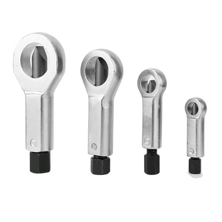 

Mavis Laven Nut Cutter Nut Splitter 4Pcs Nut Splitter Broken Damaged Corroded Stuck Nut Cutter Remover Extractor Tool 9-27mm