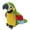 B, variant on Electronic Parrot Toy, Talking Bird Toy, Wing Waving Music Repeating Cute Parrot Toy with Recording Function, Battery Operated, Environmentally Friendly PP and Flannel, Fun Gift for All Ages