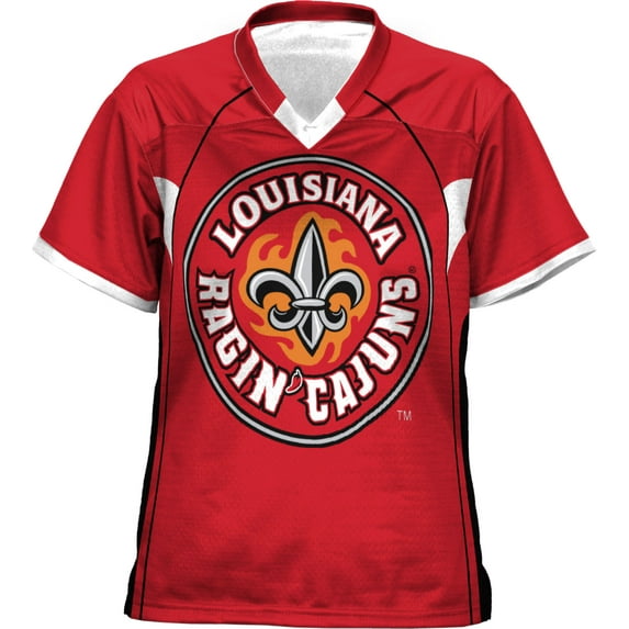 Women's University of Louisiana at Lafayette No Huddle Football Fan Jersey