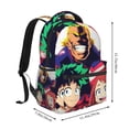 thumbnail image 6 of My Hero Academia Backpack, Anime Daypack Backpack, Casual Travel Laptop Backpack, Lightweight Large Capacity Book Bag, Fit 15 Inch Laptop, 6 of 7