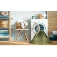 thumbnail image 2 of Ahgly Tapis Rond Lavable en Machine Intérieur Transitionnel Laiton Vert, 6 Pieds Rond, 2 of 7