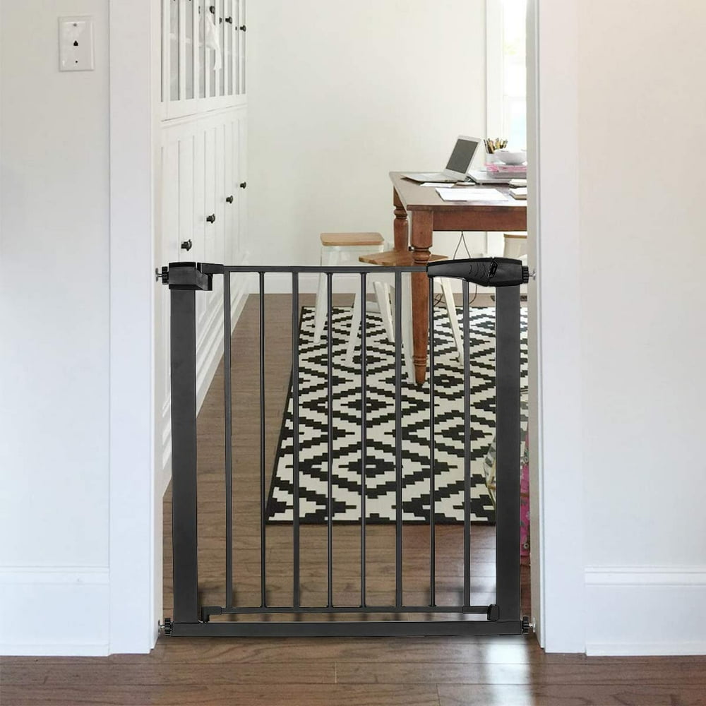 KingSo 29.5"40.5" Extra Wide Baby Gate Baby Fences, 30" Tall Kids Play Gate Large Pet Gate with