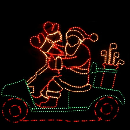 Wintergreen Lighting Outdoor Santa Decorations Santa Christmas