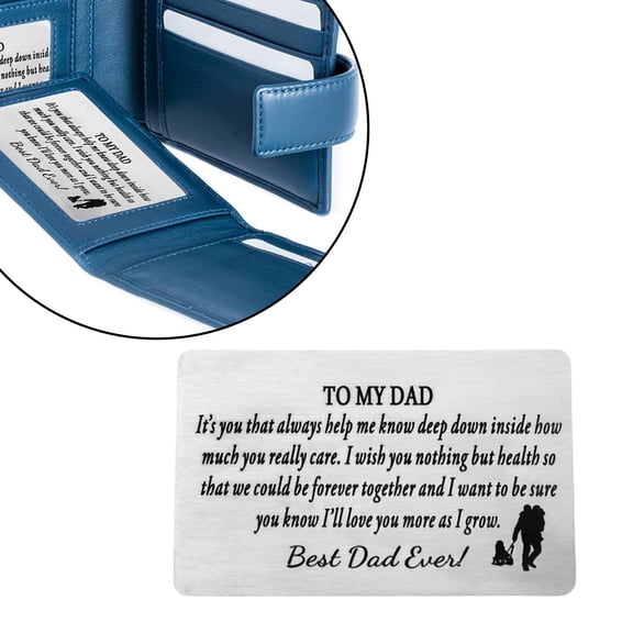 perfeclan Wallet Insert, Card Insert, Note Card, , Greeting Card for Graduation, Thanksgiving, Proposal, Christmas, Anniversary