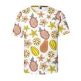 thumbnail image 3 of New Fruit 3D Digital Printing Summer Adult Short-sleeved T-shirt Support Customization, 3 of 5