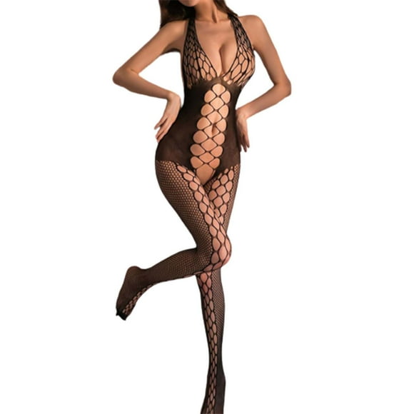 Clearance Sale 2025 Plus Size Intimates for Women for casual, Sexy Lingerie Net Clothes Open Files Breast Milk No Off Passion Suit Transparent Sexy Seductive Stockings, Comfortable underwear for women