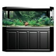 thumbnail image 2 of <p>High Transparency Fish  Poster, PVC Green Woods Green Aquarium Background Poster, For Aquarium Fish </p>, 2 of 7
