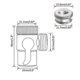thumbnail image 3 of Switch Faucet Adapter Kitchen Sink Splitter Diverter Valve Water Tap Connector J, 3 of 3