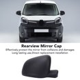 thumbnail image 3 of Black Rearview Mirror Cap Protection  2013-2023 Easy Install Exterior Cover ABS Material, 3 of 7