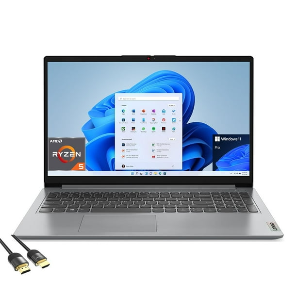 Lenovo IdeaPad 1 Laptop, Pantalla FHD de 15.6, AMD Ryzen 5 5500U, 40GB RAM, 1TB PCIe SSD