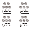 thumbnail image 1 of 20x Top Bearing Router Bit Cutter Head Bearing Set Ball Bearing Accessories Kit Inner 4.76mm Outer 12.7mm, 1 of 7