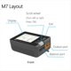 thumbnail image 3 of Cargador y Descargador de Equilibrio M7 200W 10A CC para Batería Lipo 1-6S con Comprobador de Servovoltaje, Comprobador ESC, Receptor LCD IPS, 3 of 5