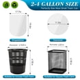 thumbnail image 3 of Bolsas de basura Charmount, pequeñas, 8-15 L, 1000 unidades, sin perfume, blancas, 3 of 6