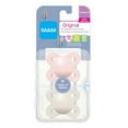 thumbnail image 3 of MAM Start Matte Newborn Pacifiers (2 pack, 1 Sterilizing Pacifier Case), Newborn Baby Girl Pacifiers, Best Pacifier for Breastfed Babies, Self Sterilizing Baby Pacifier Case, 3 of 4