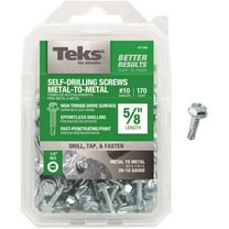 ITW Brands 151544 10 x 0.62 in. Hex Washer Head Drill Point Metal-to-Metal Screws - 170 Count