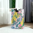 thumbnail image 6 of Yayeee Freestanding Laundry Hamper with Handle Collapsible Large Storage Basket for Clothes, Green Mountains, 6 of 7