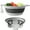 White, variant on Gevoli 2-in-1 Large Collapsible Colander with Self-draining Base Set - Plastic Side Drain Food strainer for Edge of Kitchen Sink (White)