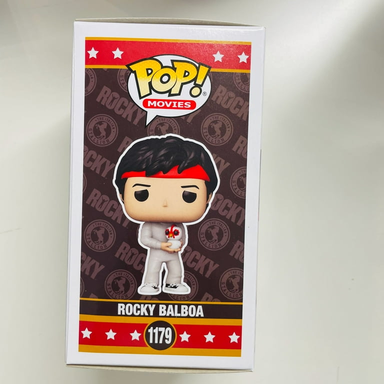 Funko POP! Movies Rocky 45th Rocky Balboa #1179 [with Chicken] Funko Shop  Exclusive