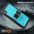 thumbnail image 6 of ELEHOLD Samsung Galaxy Tab A9 8.7 (2023) Case, TPU Rugged with 360° Rotating Hand Strap, Foldable Stand & Pencil Holder,Lightblue, 6 of 10