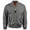 Gray, variant on Ma Croix MA-1 Premium Bomber Flight Jacket Padded Outerwear S-2XL